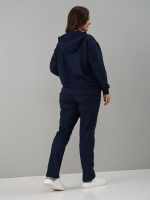 Костюм с брюками КБф-055О/синий-п
