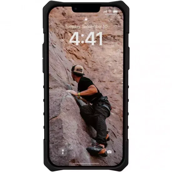 Чехол Uag Pathfinder SE Camo для iPhone 14 6.1", цвет черный камуфляж (Midnight Camo)
