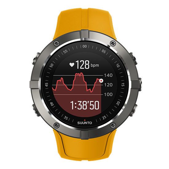 Спортивные смарт часы Suunto Spartan Trainer Wrist HR Amber SS023408000