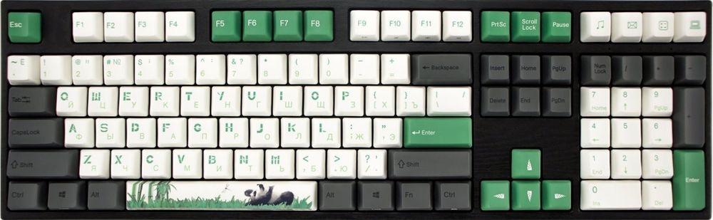 Клавиатура VARMILO VEM108 Panda R2 черный