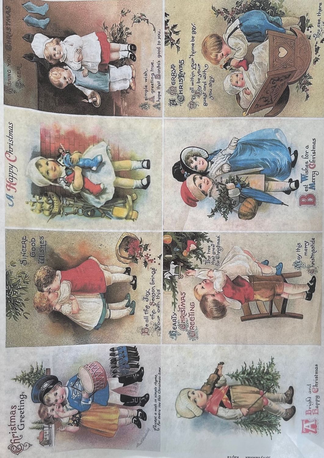 декупажная карта 