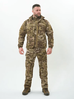 Тактический костюм ДМС утепленный тройка ВКПО 3.0 мультикам горка военная форма