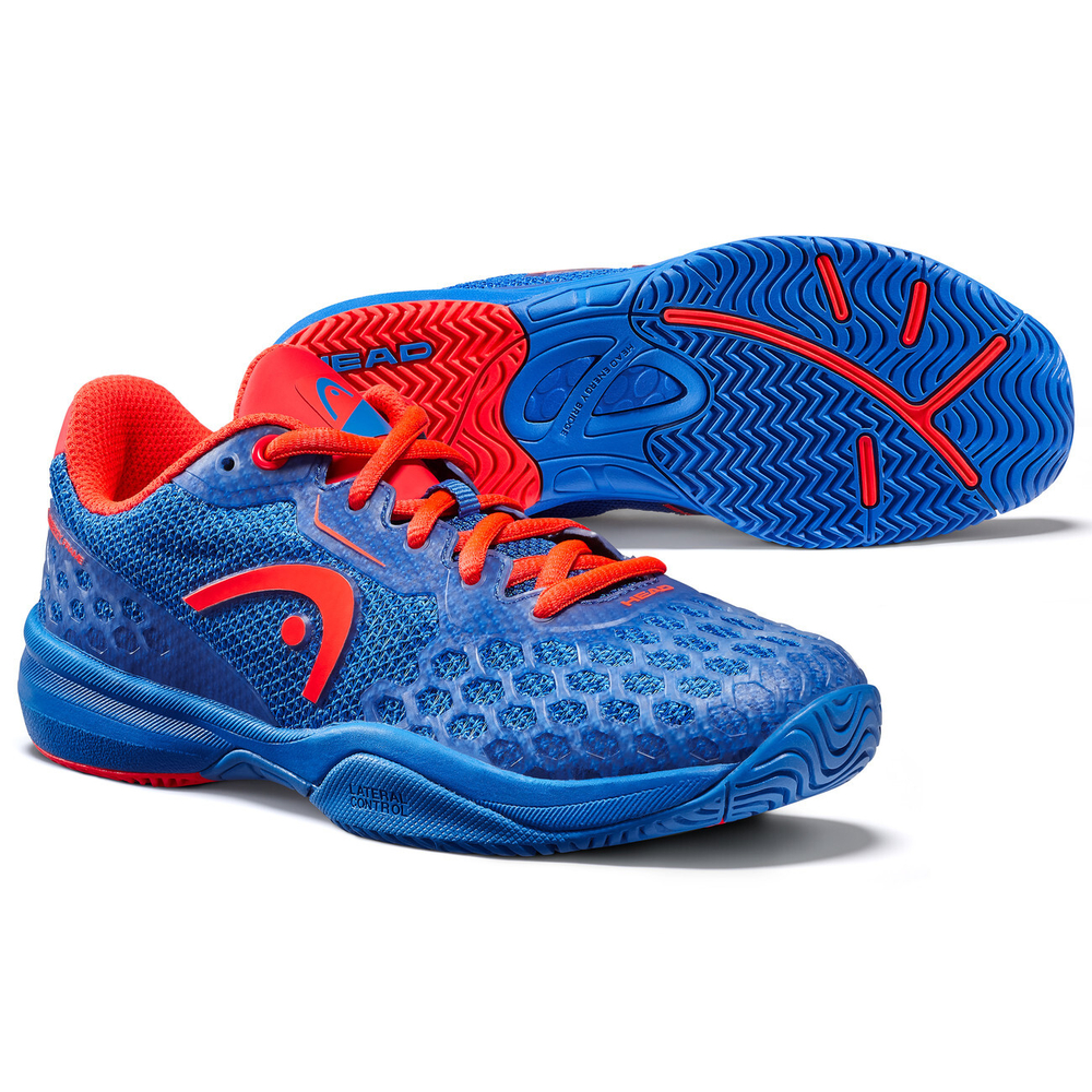 детские Кроссовки теннисные Head Revolt Pro 3.0 Junior - royal blue/neon red