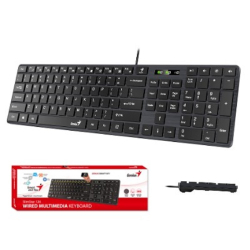 Клавиатура Клавиатура Genius SlimStar126 Black USB [31310017402/31310017417]