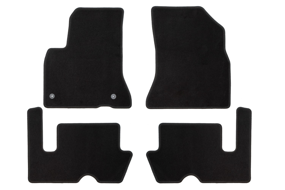 Коврики в салон Klever Econom CITROEN Grand C4 Picasso АКПП 2006-2013, минивэн, 4 шт. (текстиль) Klever.KLEVER01101301200K