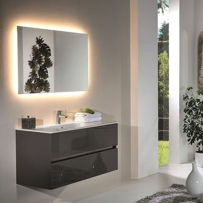 Тумба без раковины 120x46 2 полки Armadi Art Vallessi 837-120-A glossy