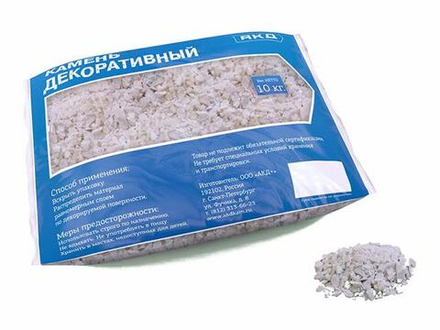 Крошка мраморная (белая) 10кг