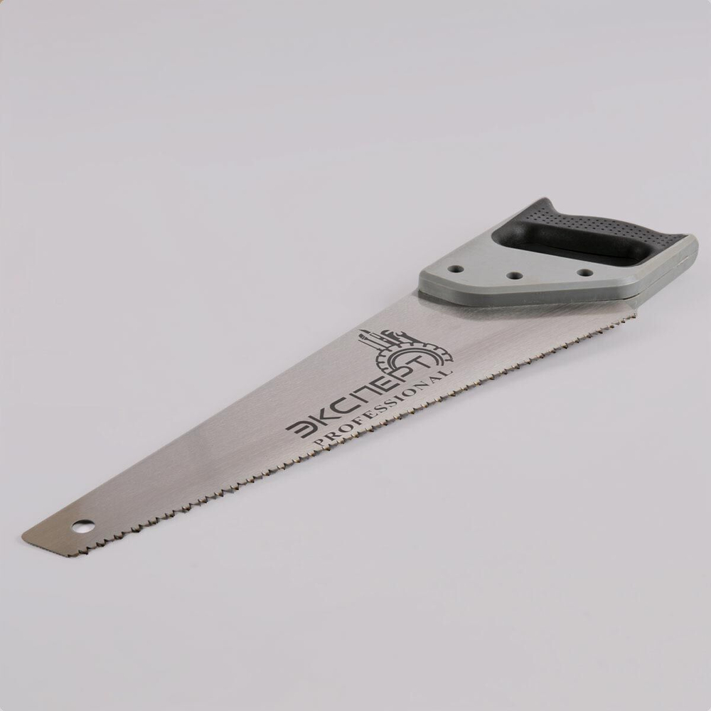 Ножовка по дереву "ЭКСПЕРТ" 57105-40, 2-комп. пластиковая ручка, 3D-заточка, закаленный зуб, 5 TPI ,