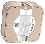 Деревянный, фигурный пазл EWA Летучая Мышь L 39x54 см