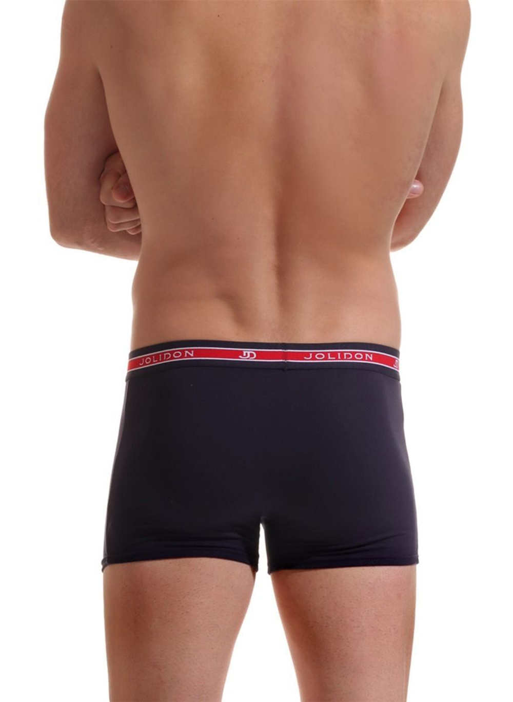 Мужские боксеры с резинкой в полоску (Размер: M) (Цвет: белый)