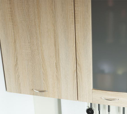 Кухонный гарнитур Симона лайт 1200 мм (Дуб сонома/Венге, Берилл бежевый)