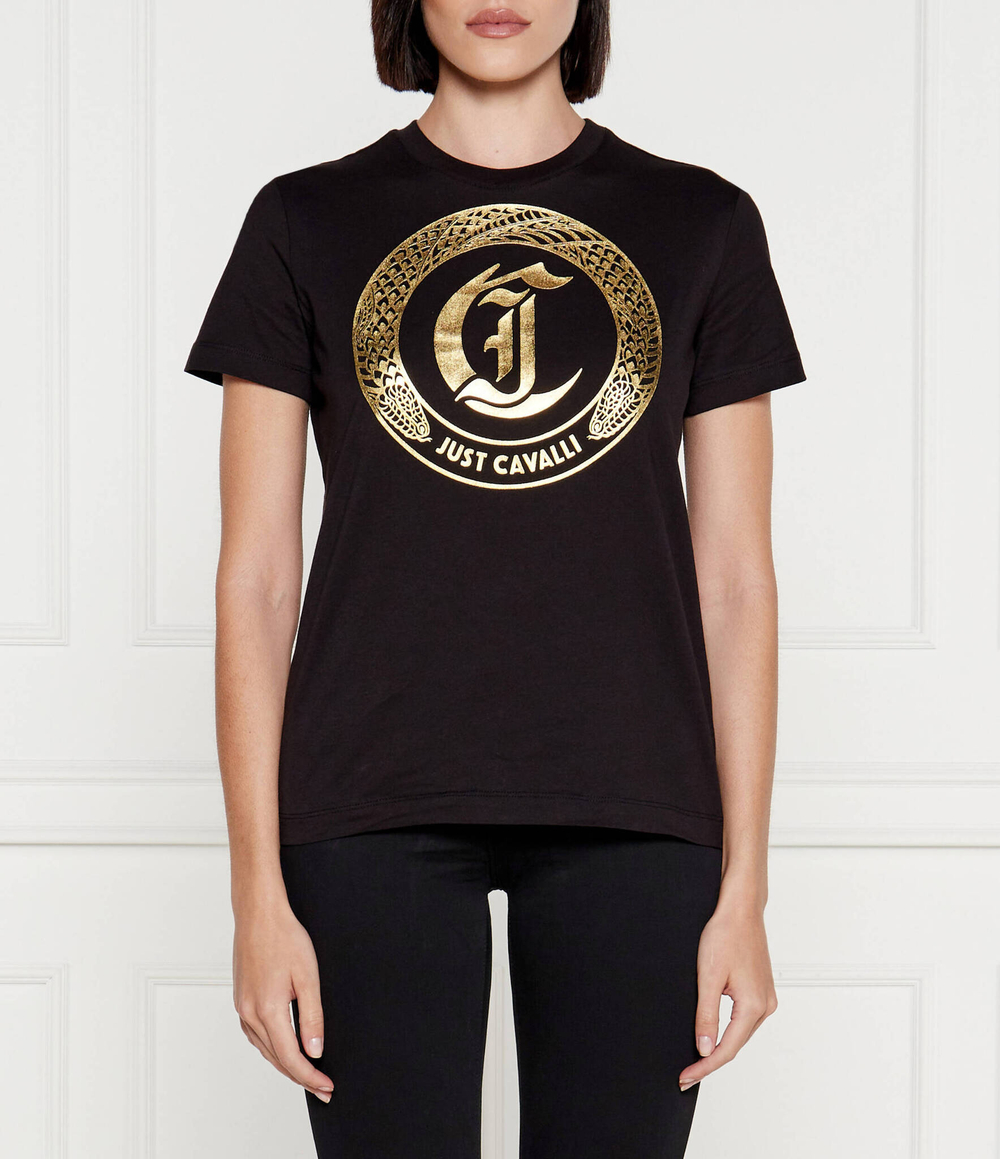 Футболка Just Cavalli - черный(77PAHT01CJ500)