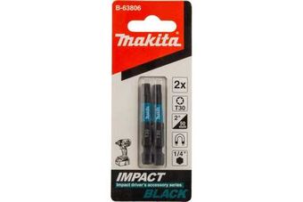 Насадка Impact Black (2 шт.; T30; 50 мм; E-form; MZ) Makita B-63806