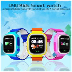 Детские умные часы Smart Baby Watch Q90 Wi-Fi, розовый
