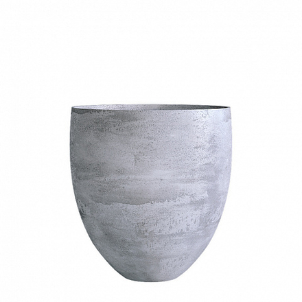 Кашпо BARREL CONCRETE GREY LIGHT D44 H48