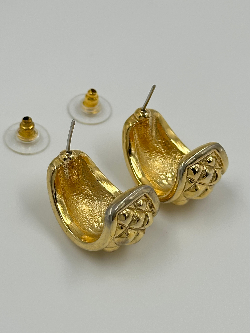 Серьги полукольца