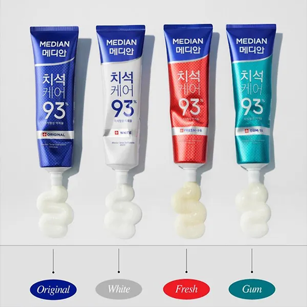 Классическая зубная паста с цеолитом Median Dental IQ Original 93%, 120г