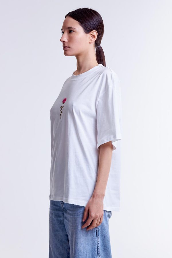 Футболка Роза Экрю - фото 3
