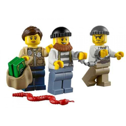 LEGO City: Набор Новая лесная полиция для начинающих 60066 — Swamp Police Starter — Лего Сити Город