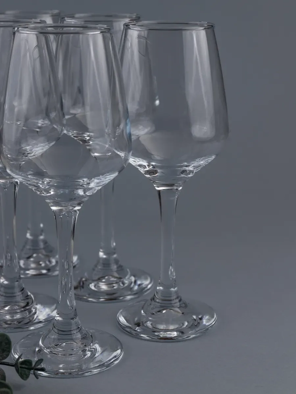 Набор бокалов для вина, 365 мл, 6 шт. прозрачные