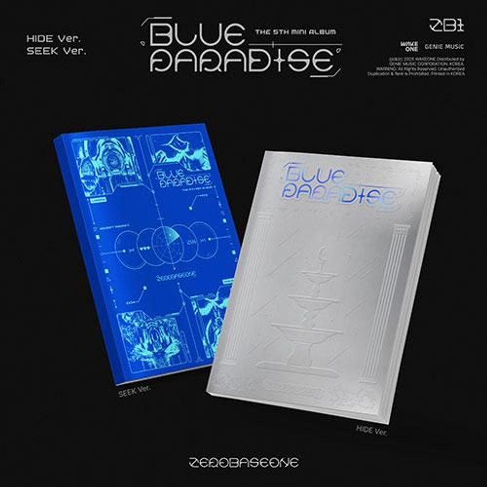 Альбом ZEROBASEONE - BLUE PARADISE 5th Mini Album RANDOM Version