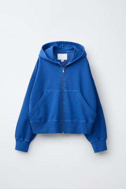 ZARA ТОЛСТОВКА НА МОЛНИИ, ЯРКО-СИНИЙ