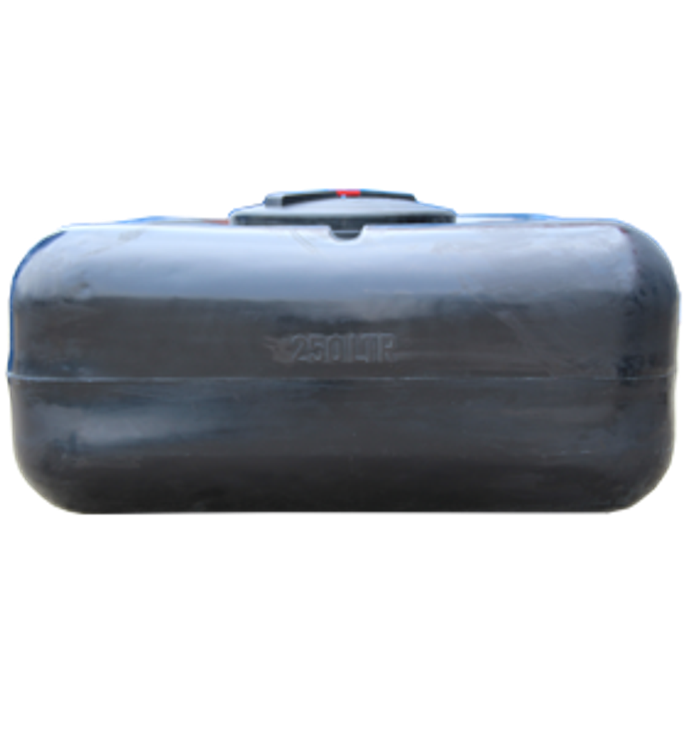 Бак для душа пластиковый большой STERH R 250 л. емкости для душа (101x101x47см;черный) - арт.555117