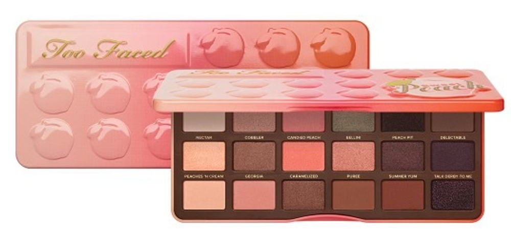 Too Faced Sweet Peach Eyeshadow Palette палетка теней