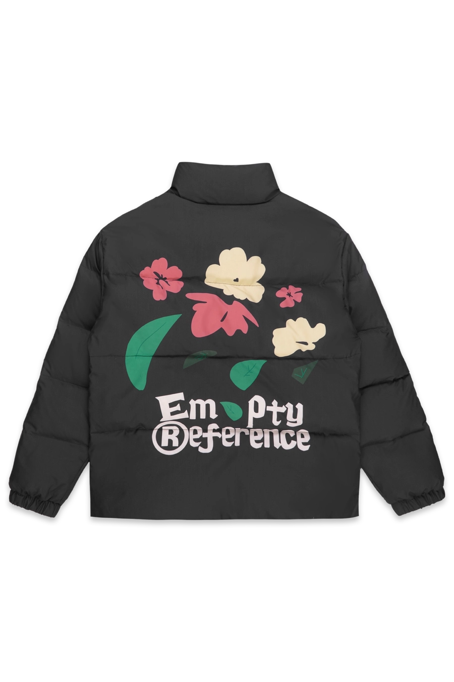 Пуховик ER "Flowers Logo" Down Jacket