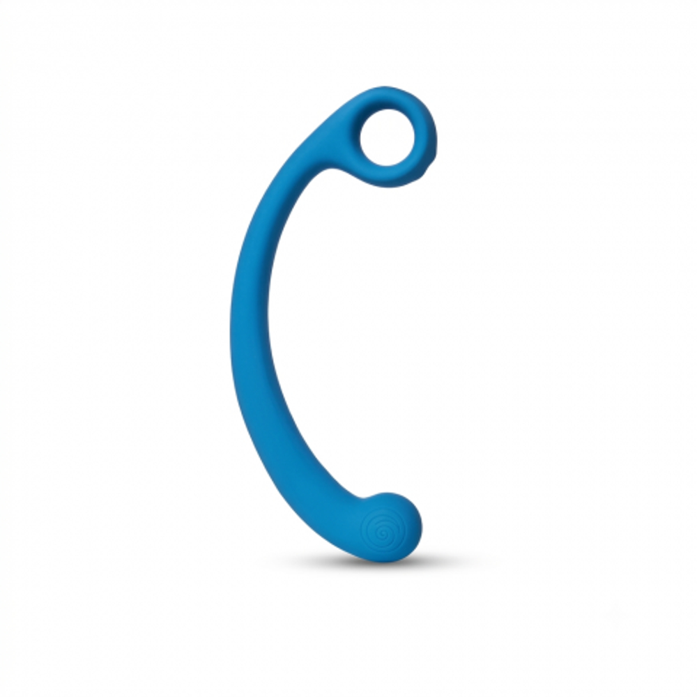 Стимулятор точки G SVibe Snail AXI с вибрацией и имитацией движений голубой