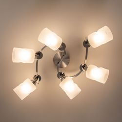 Citilux Сиерра CL119260 Люстра с поворотными плафонами Алюминий