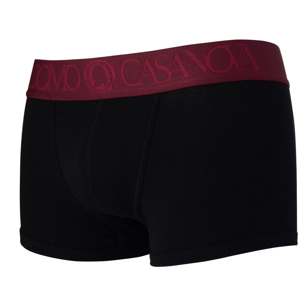 Мужские трусы боксеры черные CASANOVA 0006A