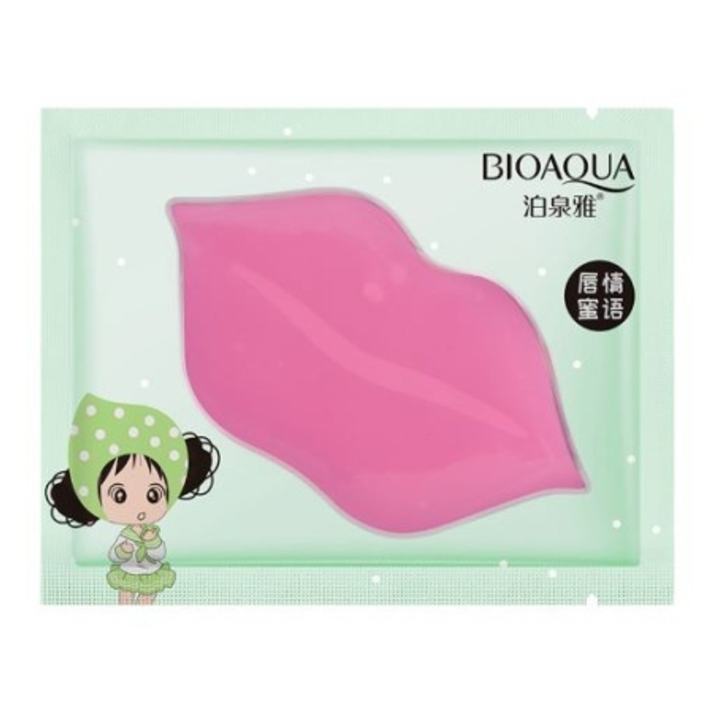 BIOAQUA Маска для губ с коллагеном и экстрактом лайма