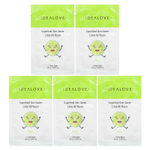 Idealove, Superfood Skin Savior, маска с суперфудами, лайм, 5 шт. по 20 мл (0,68 жидк. унции)