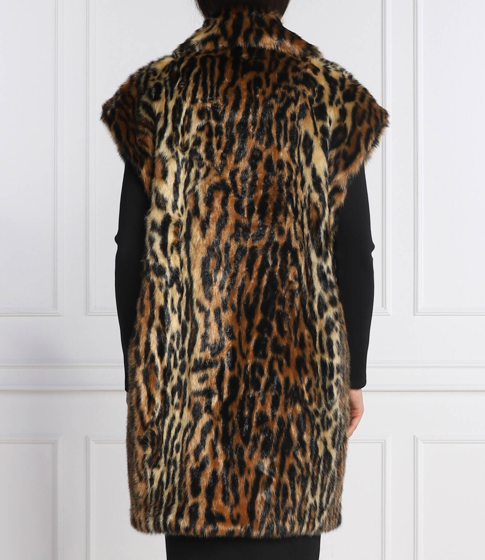 futrzany безрукавка gilet TWINSET - коричневый(222TP2182)