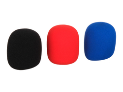 Ветрозащита микрофона, 3шт, 3 цвета, Superfix