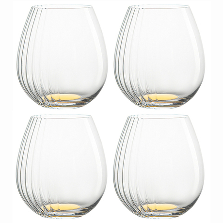 Набор бокалов для вина 4шт 610мл Liberty Jones Alice золотистый