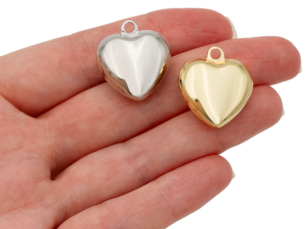 Кулон Сердце, 20.5x23мм