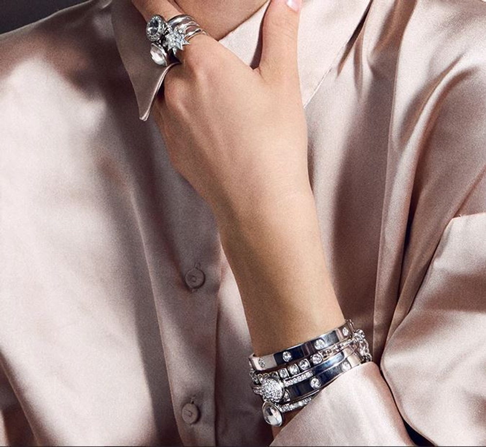 Браслет Dyrberg Kern BELLA II SS CRYSTAL 390140