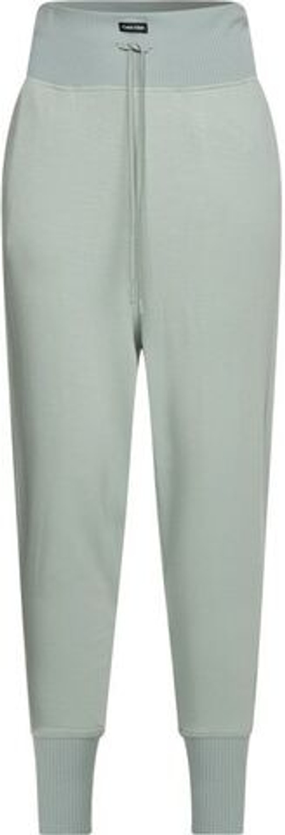 Женские теннисные брюки Calvin Klein PW Knit Pants - jadeite