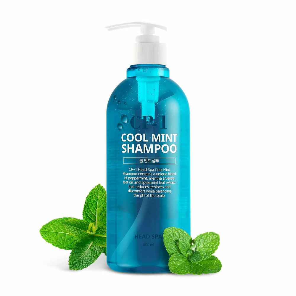 [Esthetic House] CP-1 Head Spa Cool Mint Shampoo - Охлаждающий шампунь для волос, 500 мл