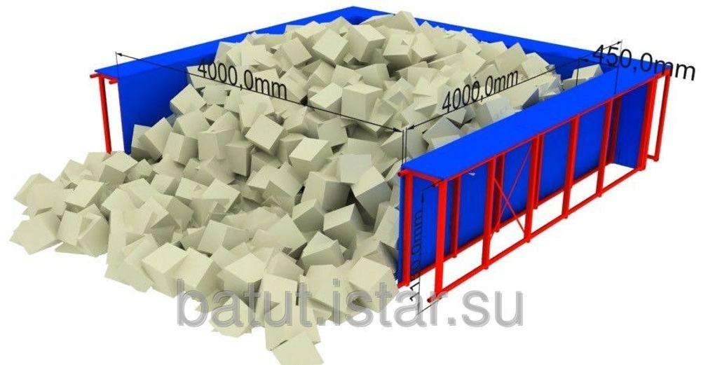 Яма приземления поролоновая "внешняя"