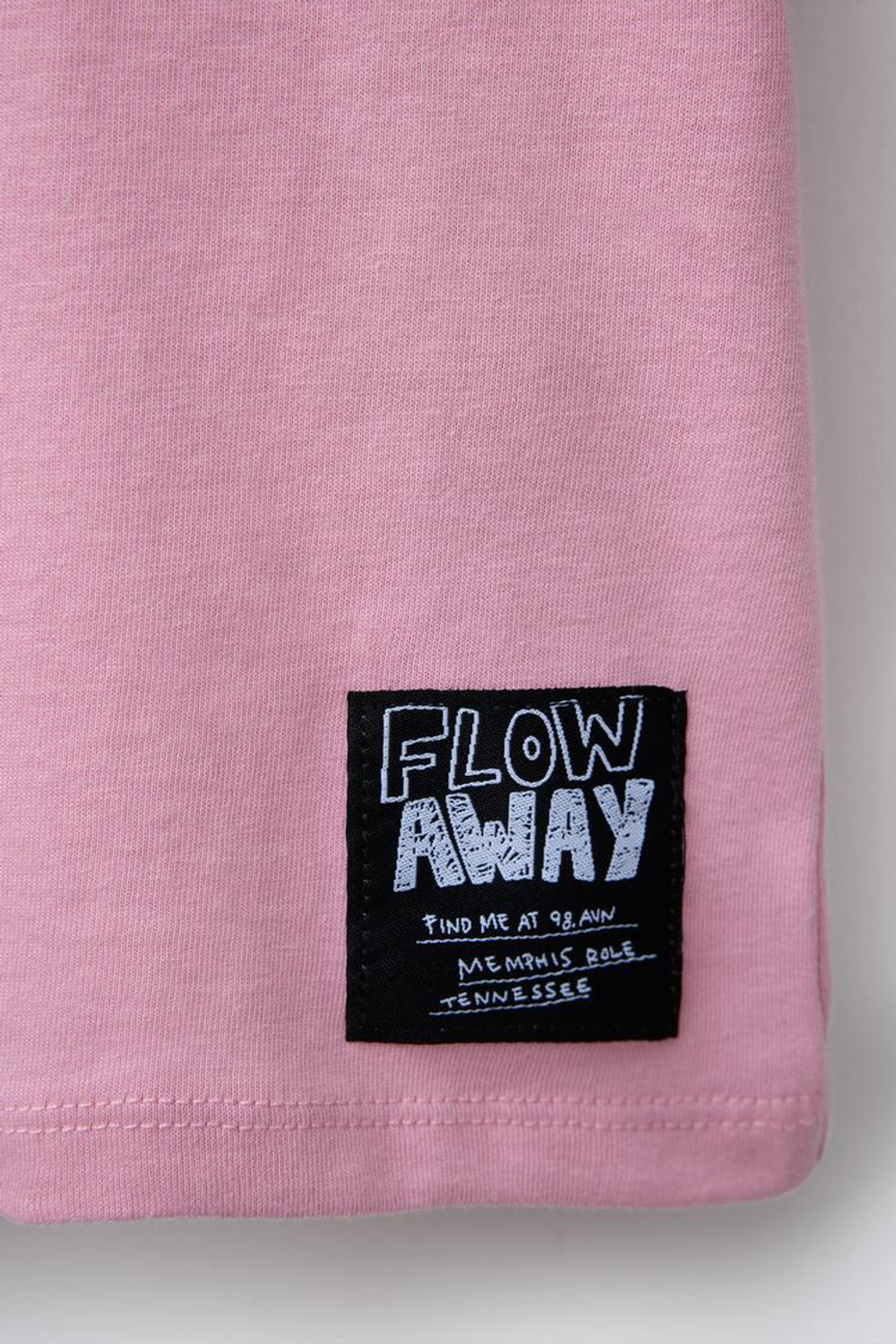 ZARA ФУТБОЛКА С НАДПИСЬЮ В СТИЛЕ ГРАФФИТИ, РОЗОВЫЙ
