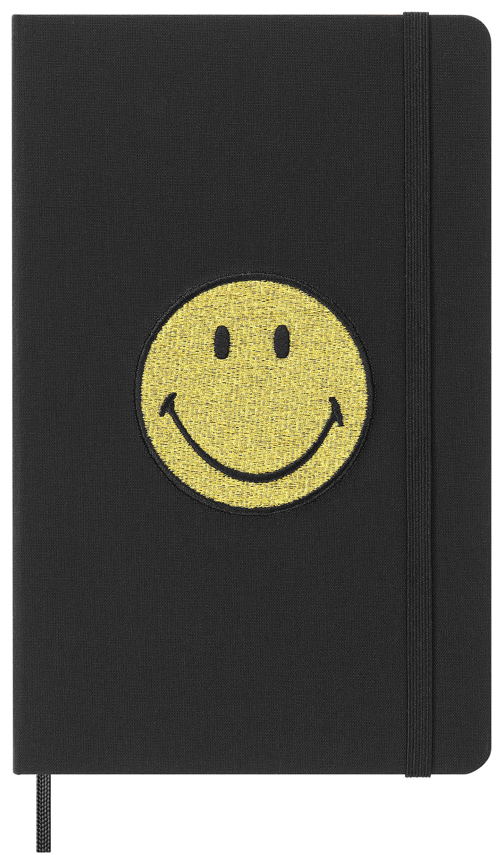 Блокнот Moleskine Limited Edition Smiley (LESMILEYNTBK) 13х21 см, 176 стр. в линейку, черный