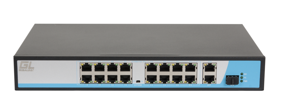Gigalink GL-SW-F005-16P Сетевое оборудование