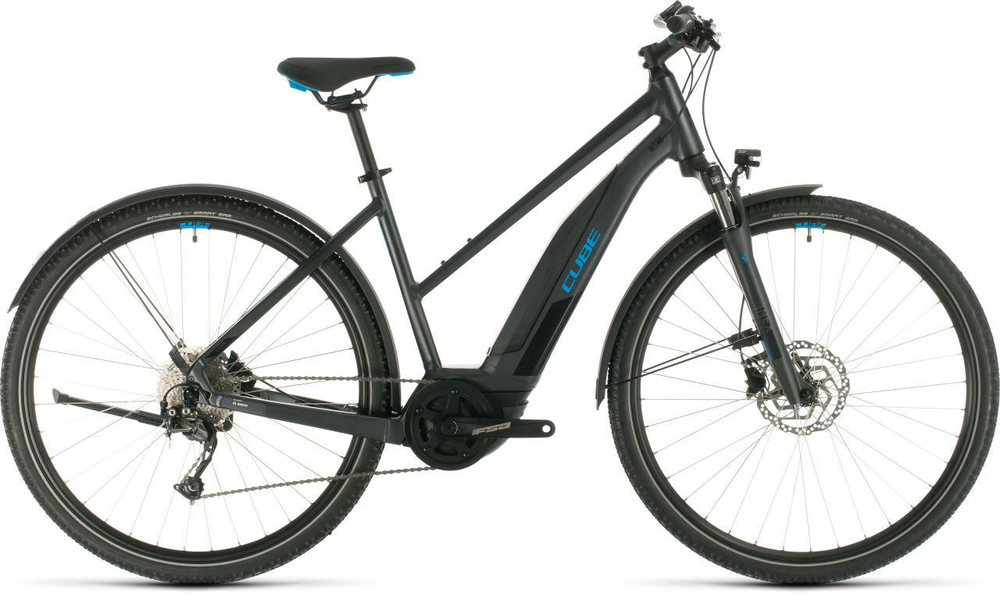 Электровелосипед Cube Nature Hybrid One 400 Allroad Trapeze (2020)