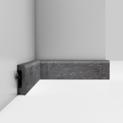 Плинтус напольный Decomaster D234-1632G 58х16х2400мм