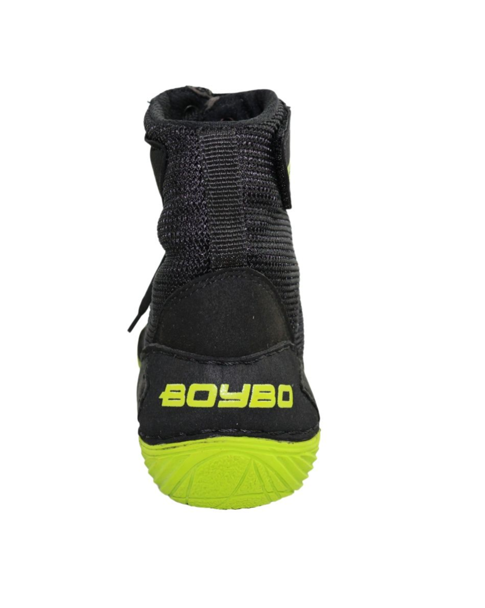 Борцовки BoyBo Fusion, черно-зелёные