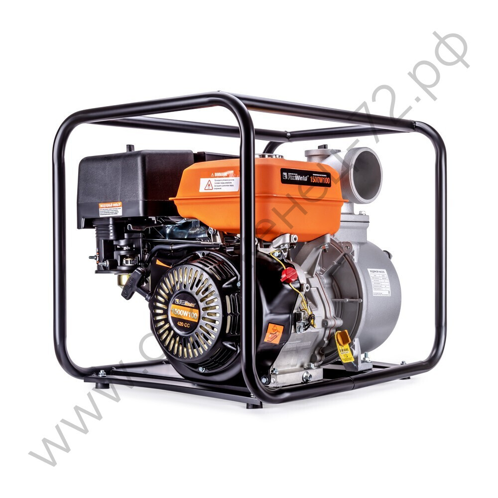 Мотопомпа бензиновая FoxWeld 1500W100