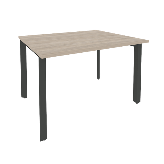 Onix Стол переговорный O.MP-PRG-1.2 Дуб Аттик/Металл Антрацит 1180*980*750